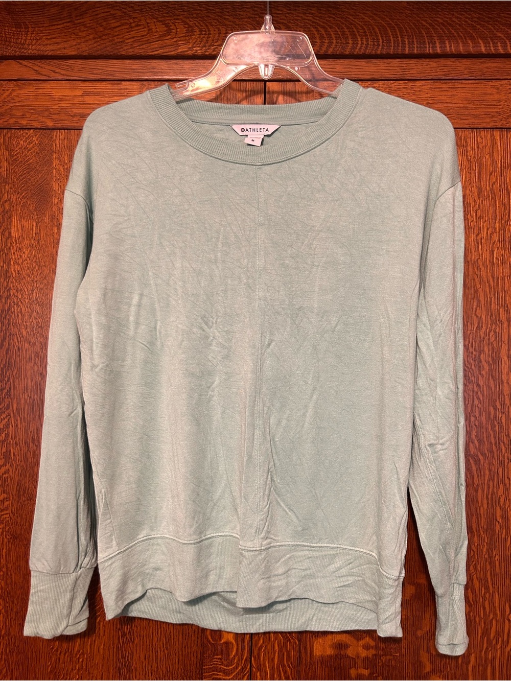Athleta back cutout long sleeve M